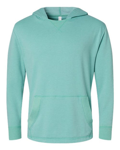 LAT 6936 Unisex Vintage Wash Fleece Hoodie Sweatshirt