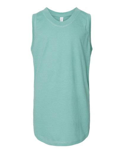 LAT 2692 Girls' Relaxed Fine Jersey Tank