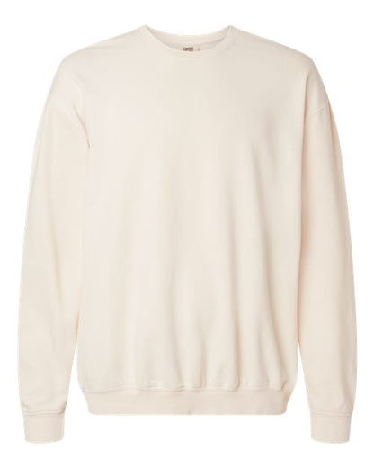 Comfort Colors 1466 Unisex Garment-Dyed Lightweight Fleece Crewneck Sweatshirt