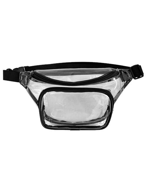 Liberty Bags 5772 Clear Fanny Pack - Custom Decorated