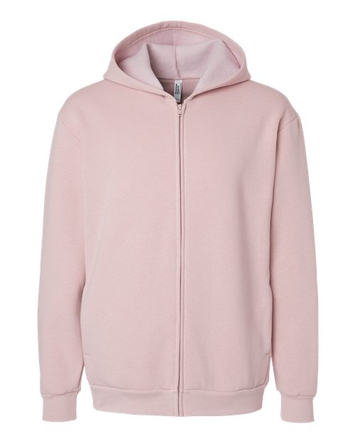 American Apparel RF497 Unisex ReFlex Fleece Full-Zip Hoodie Sweatshirt
