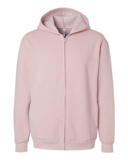 American Apparel RF497 Unisex ReFlex Fleece Full-Zip Hoodie Sweatshirt