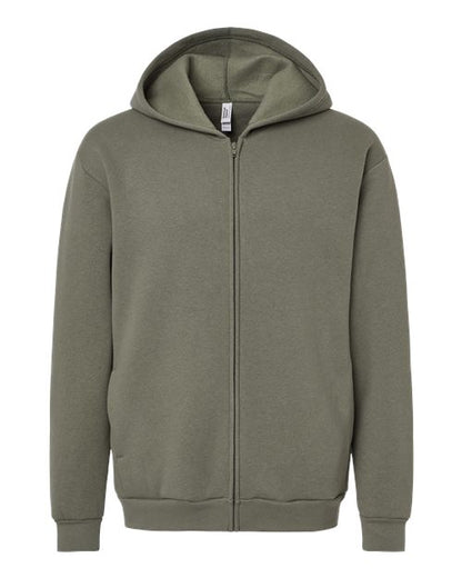 American Apparel RF497 Unisex ReFlex Fleece Full-Zip Hoodie Sweatshirt