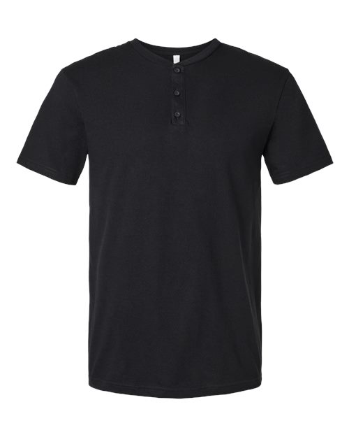 American Apparel 2004CVC Unisex CVC Henley Tee - Custom Decorated