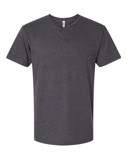 American Apparel 2004CVC Unisex CVC Henley Tee