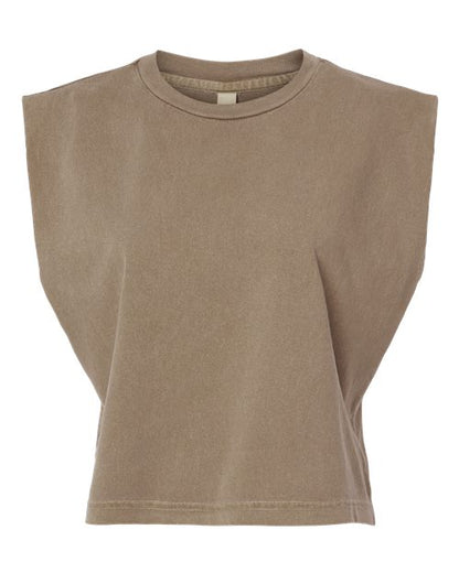 American Apparel 307GD Women's Garment-Dyed Heavyweight Muscle Tee