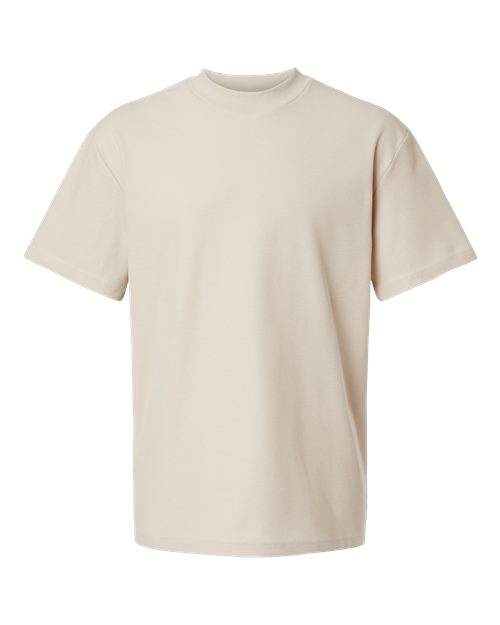 American Apparel 1PQ Unisex Pique Mockneck Tee