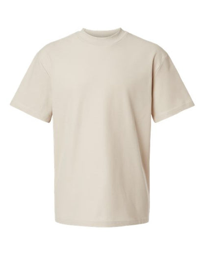 American Apparel 1PQ Unisex Pique Mockneck Tee