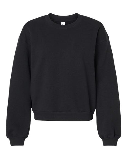 American Apparel RF494 Women's ReFlex Fleece Crewneck Sweatshirt