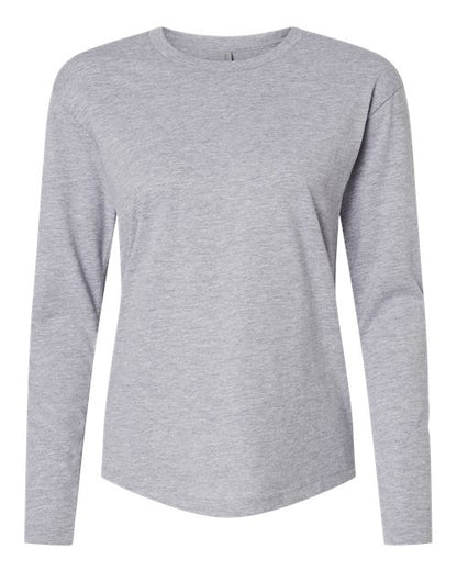 Next Level 3911 Women's Cotton Relaxed Long Sleeve T-Shirt