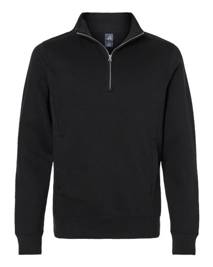 J. America 8717 Unisex Heavyweight Fleece Quarter-Zip Sweatshirt - Custom Decorated