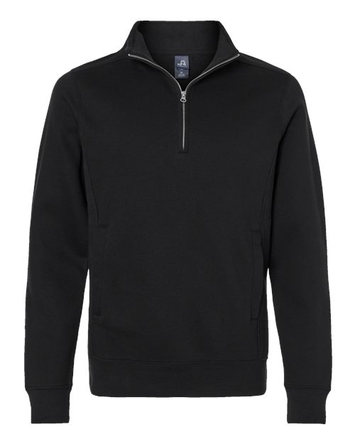 J. America 8717 Unisex Heavyweight Fleece Quarter-Zip Sweatshirt - Custom Decorated