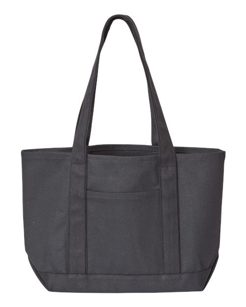 Liberty Bags 8871 Windward Large Cotton Canvas Classic Resort Tote - Custom Decorated