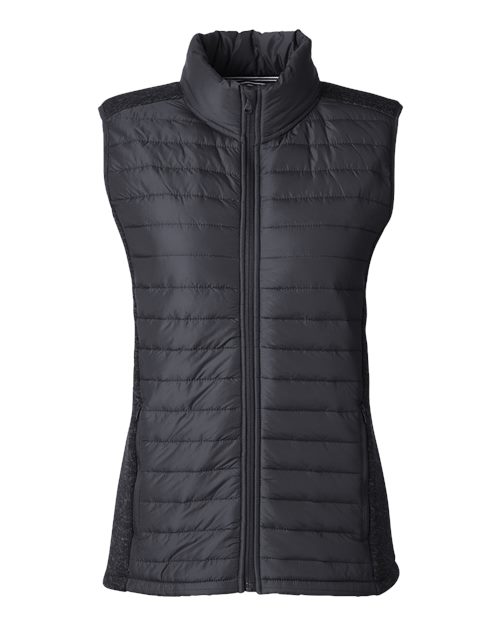 Nautica N17947 Women's Harbor Puffer Vest - Custom Decorated