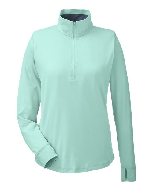 Nautica N17925 Women's Saltwater Quarter-Zip Pullover - Custom Decorated