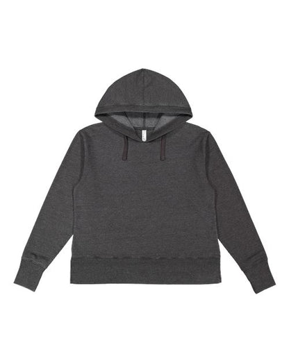 LAT 3536 Women's Vintage Wash Hoodie Sweatshirt - Custom Decorated