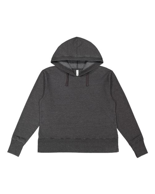 LAT 3536 Women's Vintage Wash Hoodie Sweatshirt - Custom Decorated