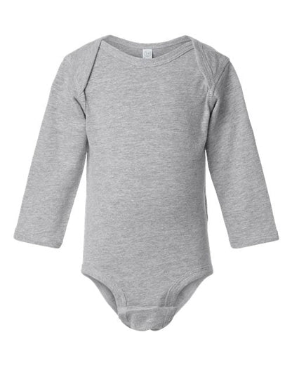 Rabbit Skins 4421 Infant Fine Jersey Long Sleeve Bodysuit