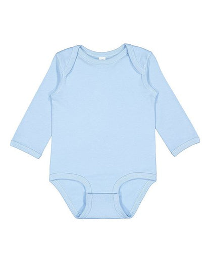 Rabbit Skins 4421 Infant Fine Jersey Long Sleeve Bodysuit