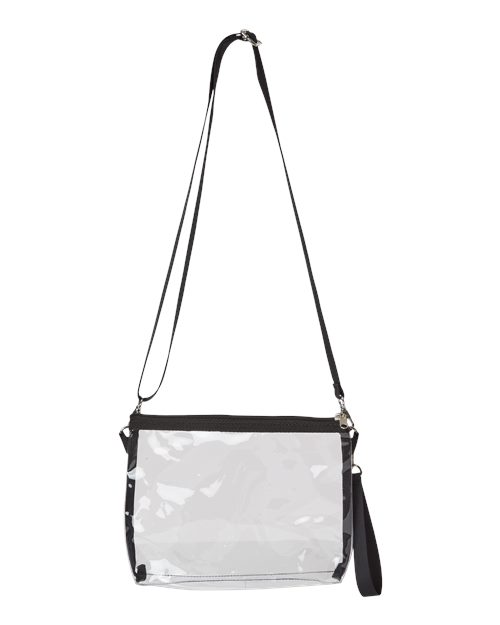 Liberty Bags 5785 Classic Clear Stadium Purse/Handbag - Custom Decorated