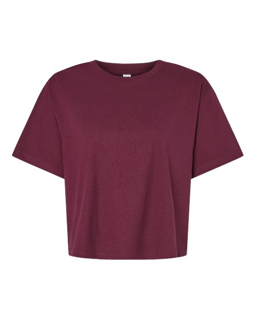 American Apparel 102 Women's Fine Jersey Boxy Tee