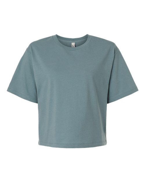 American Apparel 102 Women's Fine Jersey Boxy Tee - Custom Decorated