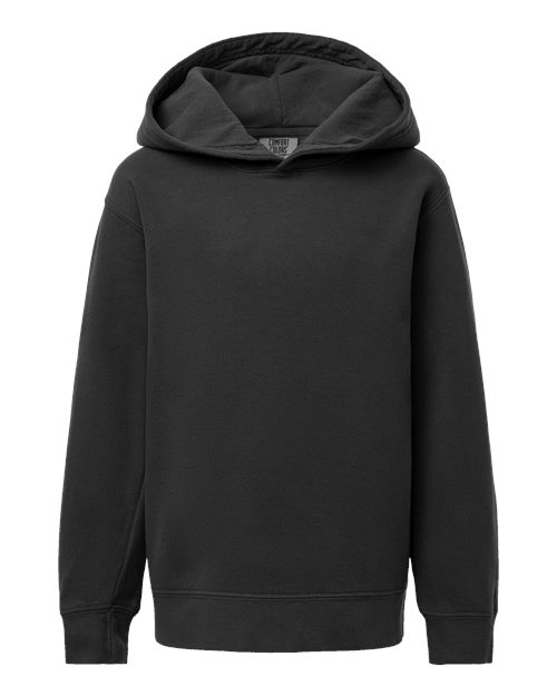 Comfort Colors 1467Y Youth Garment-Dyed Lightweight Fleece Hooded Sweatshirt - Custom Decorated