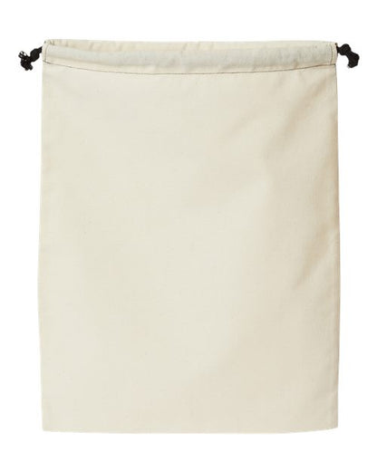 OAD OAD119R Double Cinch Recycled Canvas Shoe and Accessory Bag