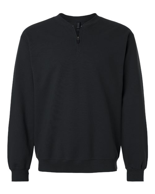 Gildan SF008 Unisex Softstyle Midweight 1/4 Zip Sweatshirt - Custom Decorated