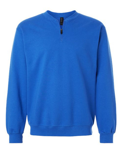 Gildan SF008 Unisex Softstyle Midweight 1/4 Zip Sweatshirt