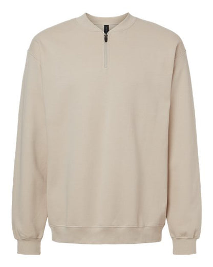 Gildan SF008 Unisex Softstyle Midweight 1/4 Zip Sweatshirt
