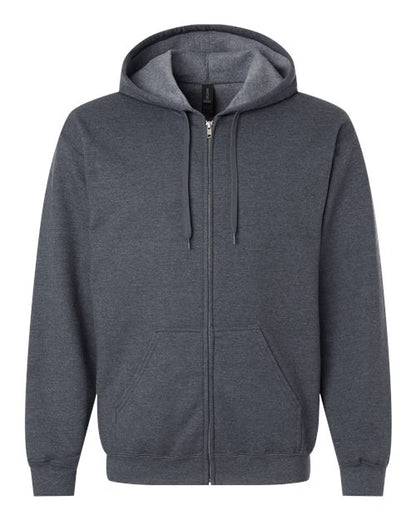Gildan SF600 Unisex Softstyle Full-Zip Hooded Sweatshirt