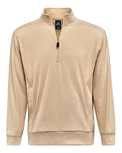 J. America 8760 Unisex Element Fleece Quarter-Zip Sweatshirt - Custom Decorated