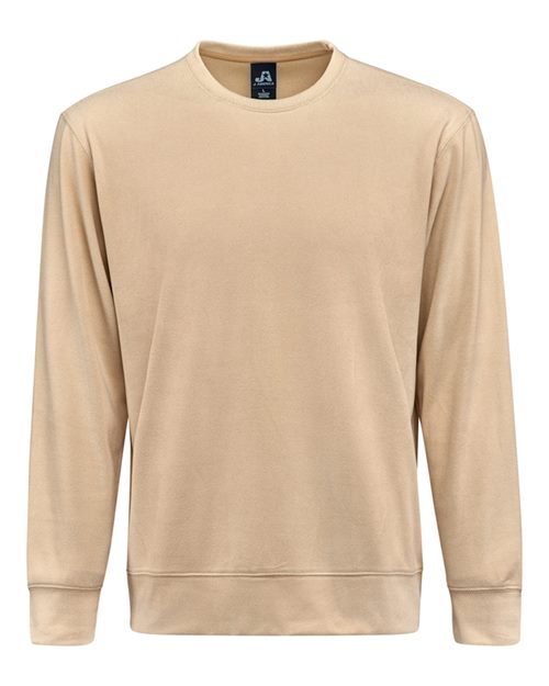 J. America 8761 Unisex Element Fleece Crewneck Sweatshirt - Custom Decorated