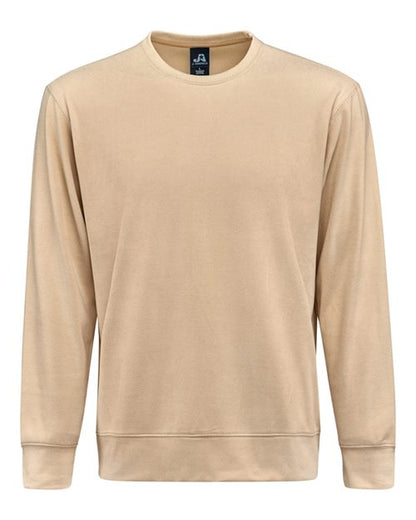 J. America 8761 Unisex Element Fleece Crewneck Sweatshirt - Custom Decorated