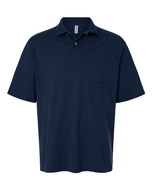 JERZEES 436MP Men's Dri-Power Polo with Pocket