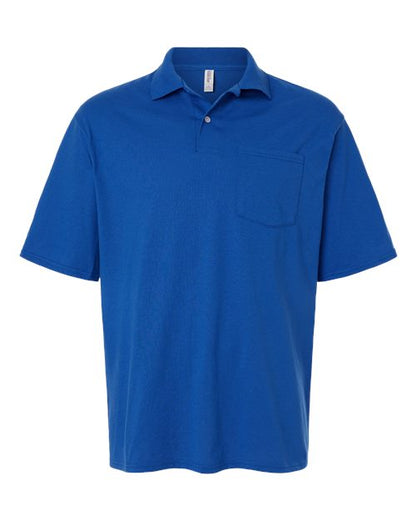 JERZEES 436MP Men's Dri-Power Polo with Pocket
