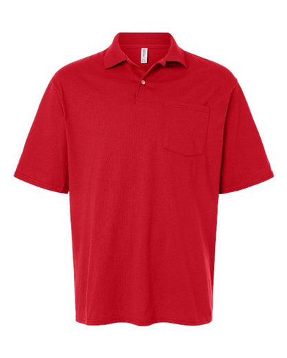 JERZEES 436MP Men's Dri-Power Polo with Pocket