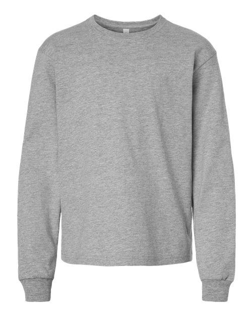 BELLA + CANVAS 3511Y Youth 6oz. Heavyweight Long Sleeve Tee - Custom Decorated