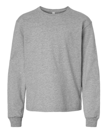 BELLA + CANVAS 3511Y Youth 6oz. Heavyweight Long Sleeve Tee - Custom Decorated