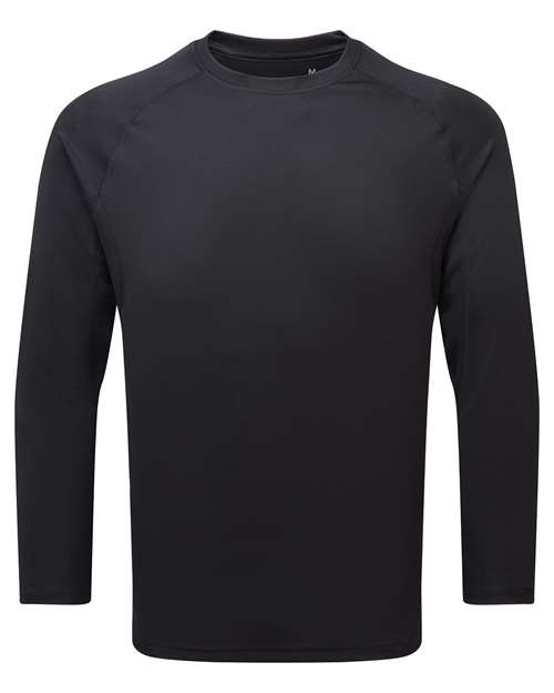 TriDri TD050 Unisex Panelled Long Sleeve Tech T-Shirt - Custom Decorated