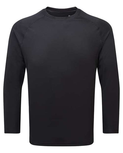 TriDri TD050 Unisex Panelled Long Sleeve Tech T-Shirt - Custom Decorated