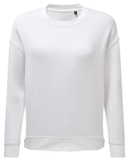 TriDri TD600 Women's Billie Side-Zip Crewneck Sweatshirt