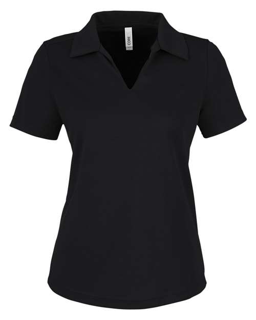 CORE365 CE104W Women's Market Snag Protect Mesh Polo - Custom Decorated
