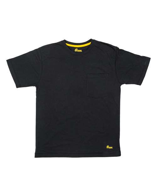 Berne Apparel BSM38 Men's Lightweight Performance Pocket T-Shirt - Custom Decorated