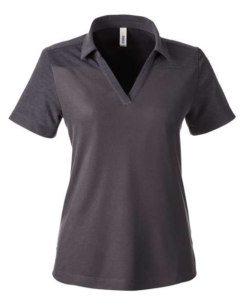 CORE365 CE112CW Women's Fusion ChromaSoft Colorblock Polo