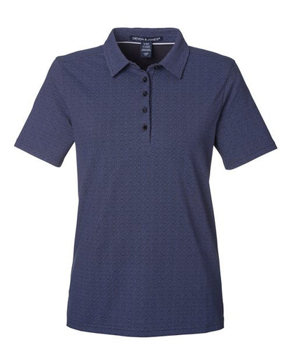 Devon & Jones DG101W Women's Crownlux Performance Geo Polo