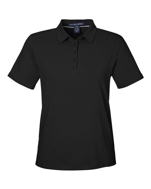 Devon & Jones DG120W Women's Raleigh Stretch Polo - Custom Decorated