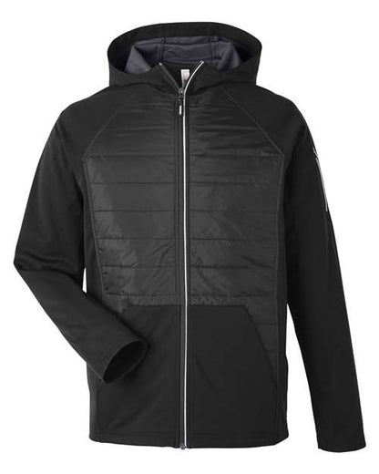 CORE365 CE808 Unisex Techno Lite Hybrid Hooded Jacket - Custom Decorated