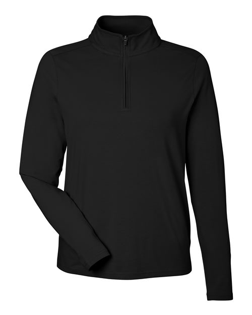 Devon & Jones DG425W Women's Raleigh Stretch Quarter-Zip Pullover - Custom Decorated